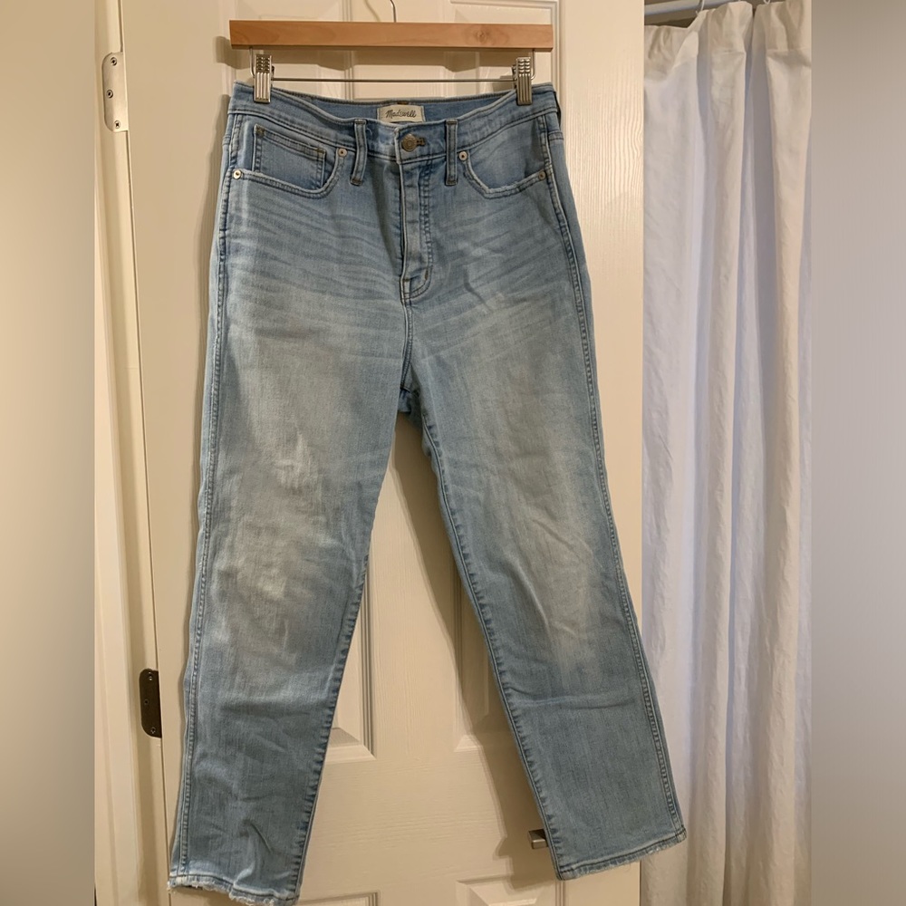 Madewell stovepipe jeans